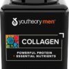 Youtheory Men's Collagen - 5,000 mg Collagen - Daily Collagen Supplements for Men - Hair & Skin Support* - Gluten, Soy & Dairy Free - 290 Tablets