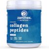 Zammex Premium Collagen Peptides Powder Unflavored,Hydrolyzed Proteins Types I & III, Supports Hair, Skin, Nails, Joints, Grass Fed, Non-GMO, Gluten-Free,Paleo & Keto...