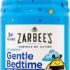 Zarbee's Gentle Bedtime Gummies for Kids - Melatonin-Free Blend of Natural Honey, Raspberry Lemon, and Chamomile Helps Children Unwind and Relax to Prepare for Sleep, 30ct